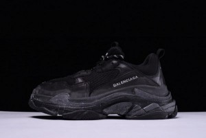 Balenciaga Triple S Trainers All Black