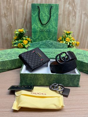 GUCCI_2_Buckle_Belt_&_wallet_Combo_C440