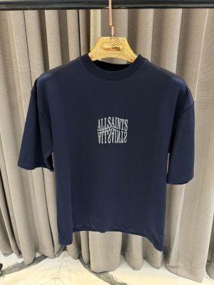 No return All_Saints imported t-shirt Navy blue 
