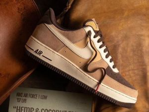 Nik_e Airforce 1 Low Hemp Coconut Milk