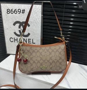 Coach_Teri_Shoulder_Bag_With_Box_Dustbag_SlingBelt_Cherrycharmkeychain_Bill