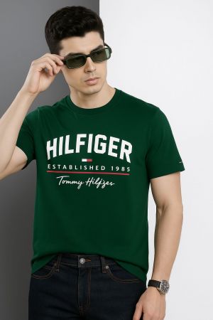 No return Tommy imported t-shirt Olive Green 
