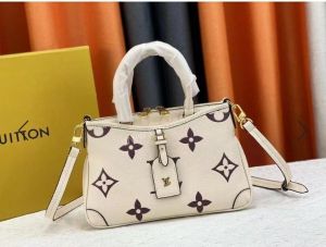 louis-vuitton monogram empreinte flower montaigne bag with og box 29