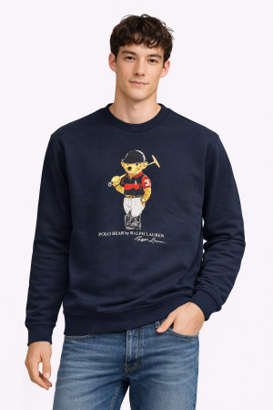 Ralph_Lauren imported sweatshirt Navy blue 