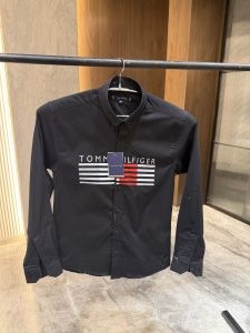Tommy Hilfigher Black Premium Oxford shirt
