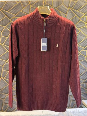 Ralph_Lauren_Maroon_Knitted_Premium_Pull_Over_(1929)