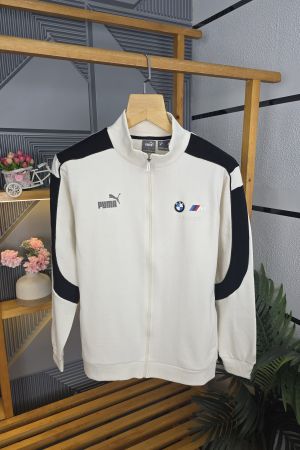 BM W Mens Jacket White K168-W