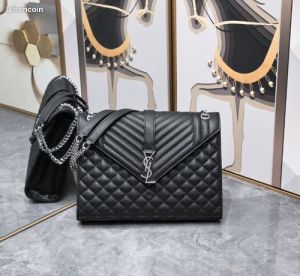YSL_Envelope Shoulder Bag with Dust Cover premium quality
