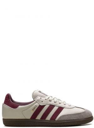 Adid_as Samba Putty Grey Maroon