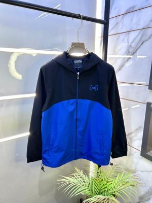 Under Armou r Imported Black-Blue Super Premium Wind Shetter Jacket F3322-B2