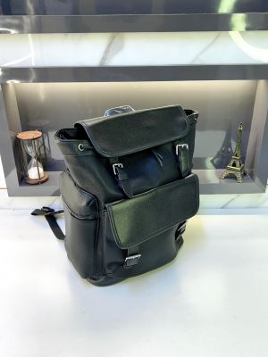 Coac_h Bag Pack Lether Quality Black Fa 186