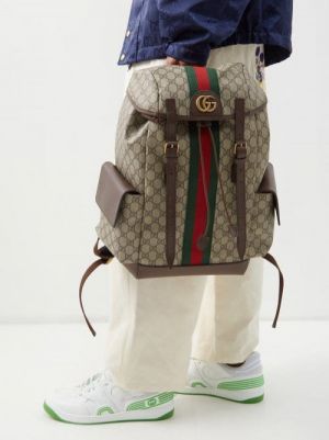 GUCC_I GG BAGPACK WITH DUST BAG (Brown) (S13)