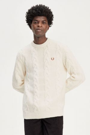 Fred_Perry pullovers imported white 