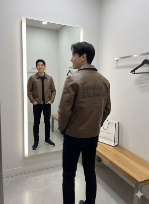 Arman_i imported jacket Leather Brown 