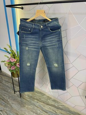 Gucc Premium Quality Greenish Straight Fit Jeans 