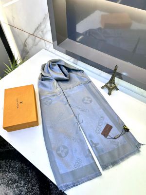 Loui_s Vuitton Stoles Scarfs Dark Grey  Fa 254
