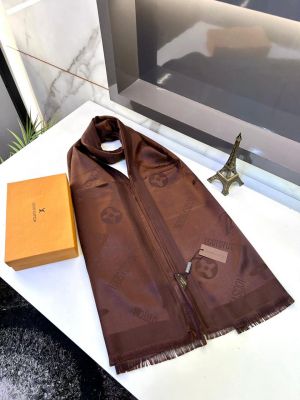 Loui_s Vuitton Stoles Scarfs Brown Fa 256