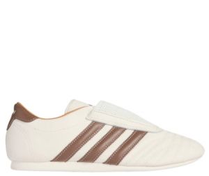 Adid_as Taekwondo Natural Canvas Coffee Quartz white