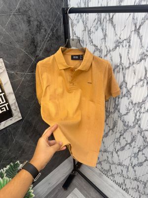 Hugo.Boss.Imported.Soft.Knitted.Fabric.Front.Embroidery.Logo.Very.Premium.Polo.Neck.Tshirt.