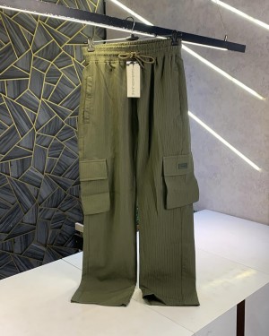 Calvin_Klein_Green_Premium_Classic_Cargo_Baggy_Track_Pant_(1081)