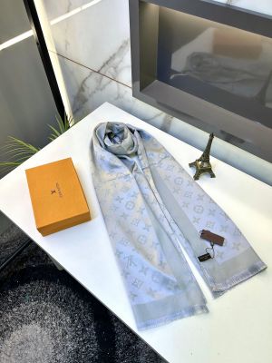 Loui_s Vuitton Stoles Scarfs Grey Fa 274