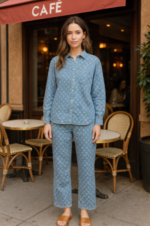 LV DENIM CO SET S65-LB