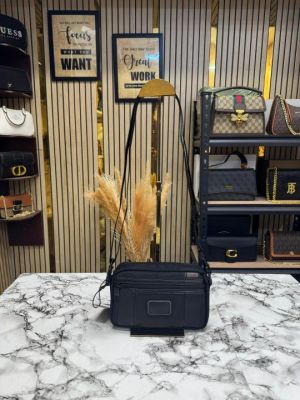 Tumi Fremont Trousse Dark Opal Crossbody Bag (T25522-Black)