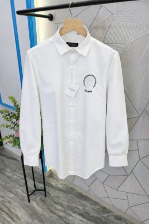 Balmai-n paris premium White colour shirt Store Article (With Brand Carry Bag Only)