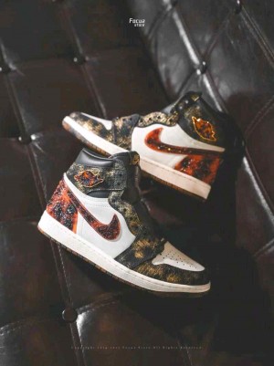 Nikee Air Jordan Retro 1 High Year Of Snake 5012