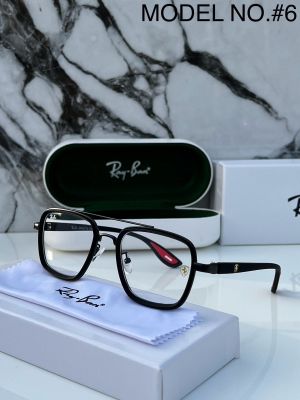 Rayban 06 black plano