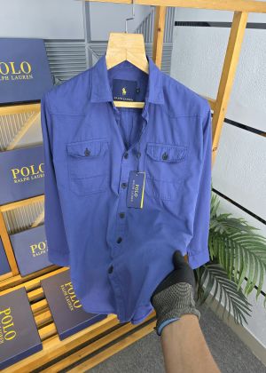 R L Denim shirts Blue K152-BL