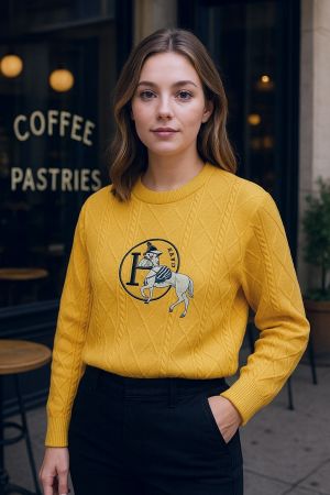 HERM SWEAT SHIRT YELLOW S53-YL