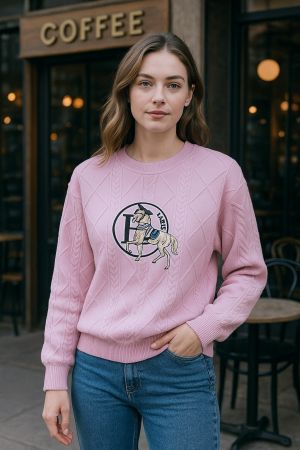 HERM SWEAT SHIRT PINK S53-PK