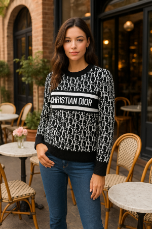 DIO R SWEAT SHIRT BLACK S68-BK