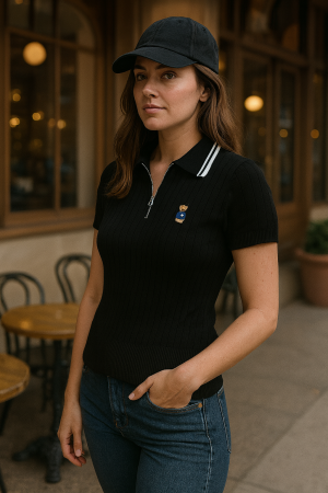 RL POLO SWEATSHIRT BLACK S81-BK