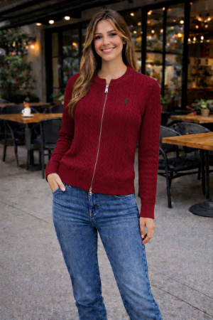 RL POLO SWEATSHIRT MARRON S82-MR