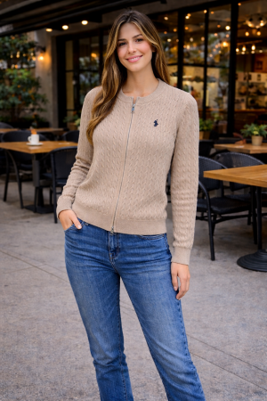 RL POLO SWEATSHIRT BISCUIT S82-BI