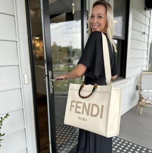  Fend_i Sunshine Tote bag with premium quality with magnetic box 702