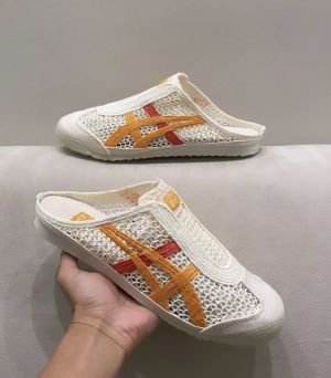 ONITSUKA TIGER Unisex MEXICO 66 SABOT Cream & Amber Mules