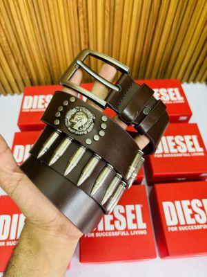 26 DIESE_L FULL RIBBIT BROWN PREMIUM QUALITY BELT