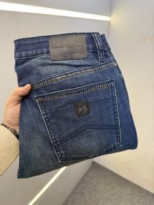 ARMAN-I EXCHANGE PREMIUM BLUE DENIM JEANS ANKLE FIT DENIM LENGHT 39