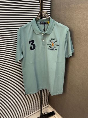 _RALPH_LAUREN_IMPORTED FABRIC CURRENT STORE ARTICLE VERY PREMIUM POLO NECK TSHIRT 406