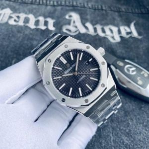 Audemars_piguet royal Oak Quartz Silver-Black