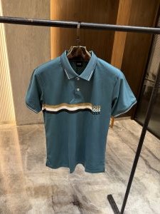 Hugo bos s Green Imported Heavy cotton lycra polo with Box