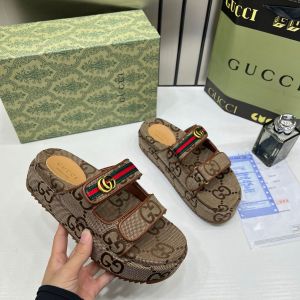 Gucci_Womens_Platform_Slide_Sandal_GG_Canvas_With_OG_Box_Carry_Bag