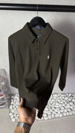 Polo Ralph Laure_n Textured Full Sleeve T-Shirt 1051