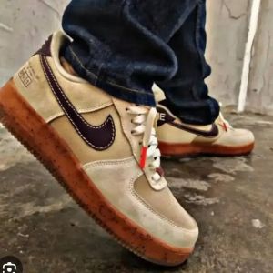 Nik_e Airforce 1 Low Coffee Brown