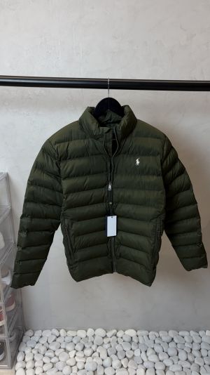 Polo Ralph Laure_n Quilter Puffer Jacket Forest Green 1015