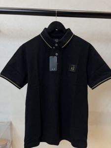  Arman_i Exchange Classic Polo T-Shirt Black Gold 1074