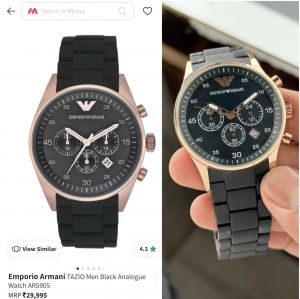 EMPORIO ARMAN I FIBER WATCH WC 922